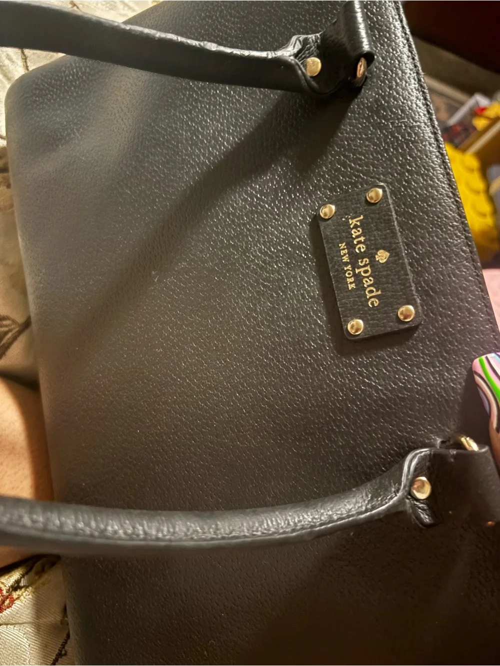 kate spade sleek pebbled